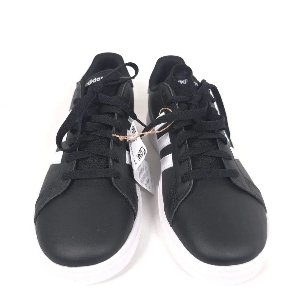 Adidas Grand Court 2.0 Kids‎ Sneaker GW6503 Black White Size 7